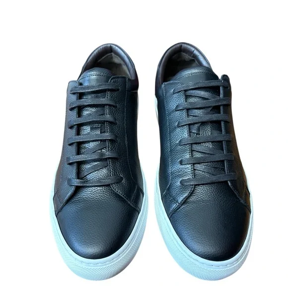 NEW To Boot New York Men's Nero Leather Sierra Sneakers size 10.5 $375.00